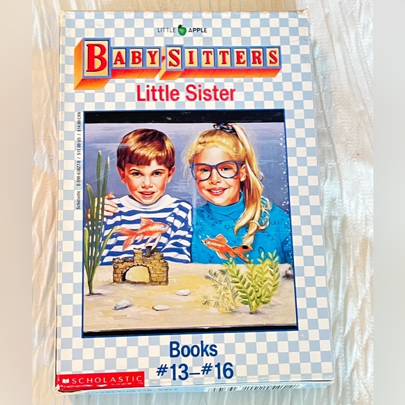 Babysitter: Little Sister Set # 13-16 scholastic with duster case - Picture 5 of 5